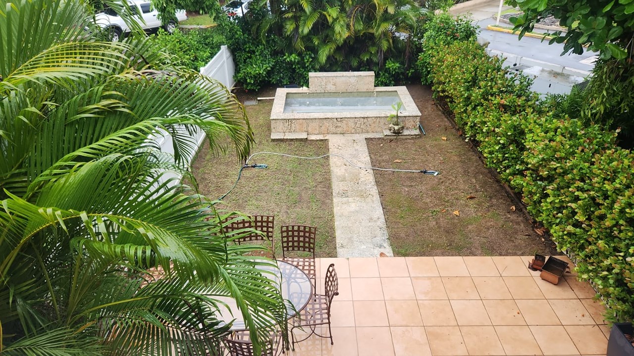 the home features one of the larger back yards, great for barbecues and parties or just sitting out to relax