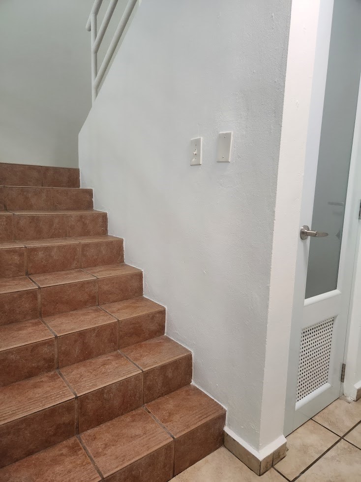 all of the 3bedrooms and 2 bath plus laundry is found on the second level.