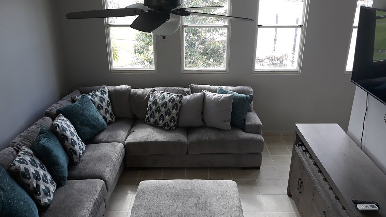 corner unit - this is the family room