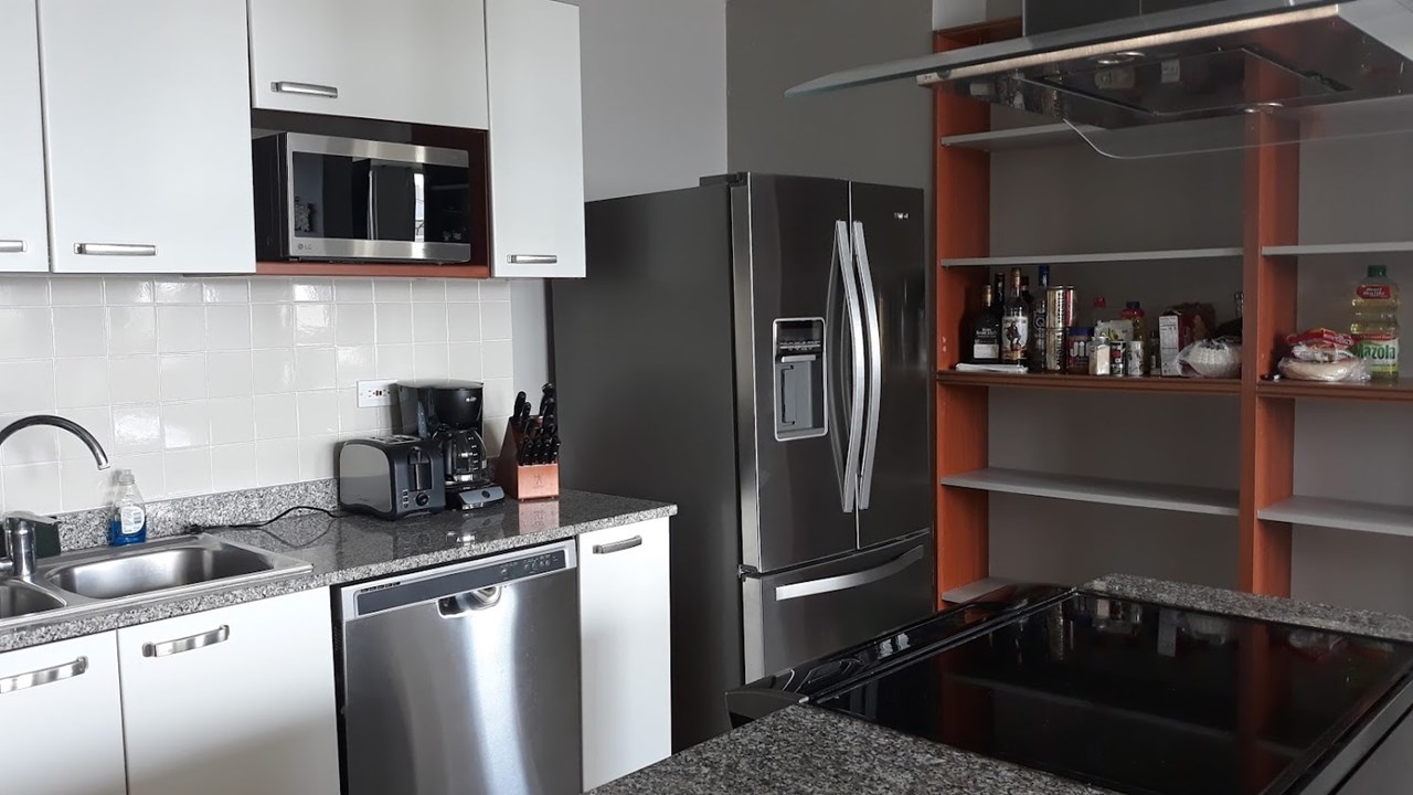 fully stocked kitchen